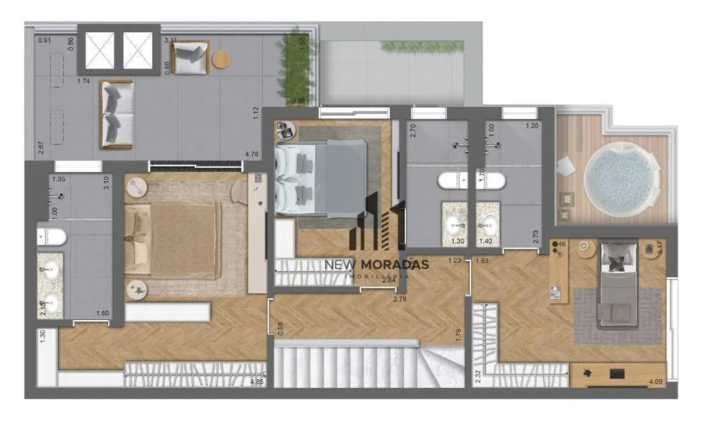 Apartamento, 2 quartos, 68 m² - Foto 8