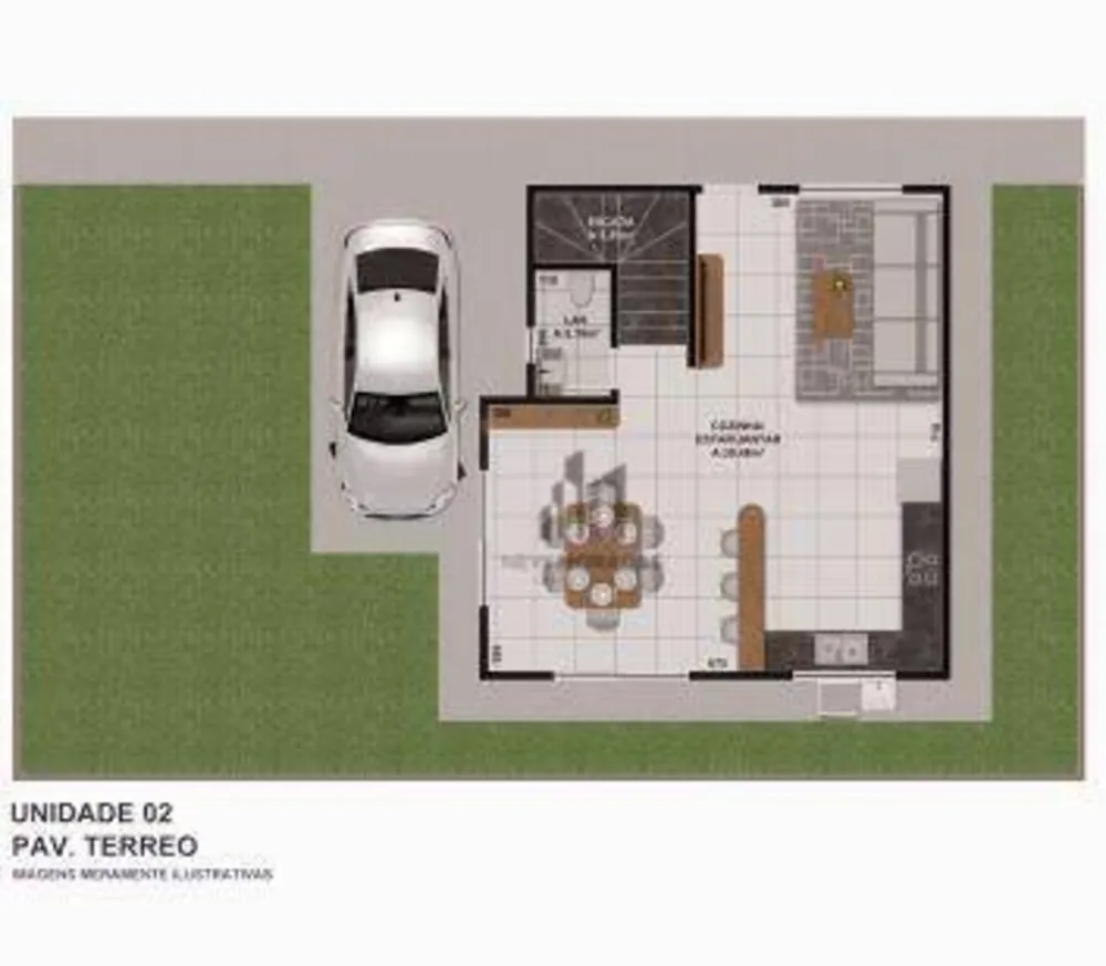 Sobrado, 3 quartos, 140 m² - Foto 2