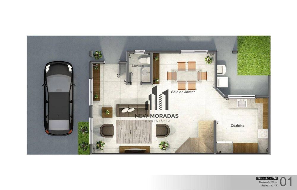 Sobrado à venda com 3 quartos, 143m² - Foto 3