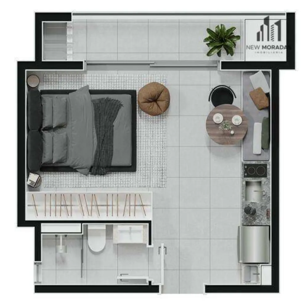 Kitnet-Studio, 39 m² - Foto 11