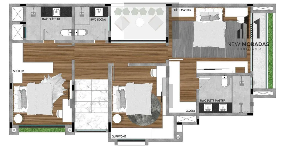 Sobrado, 3 quartos, 194 m² - Foto 12