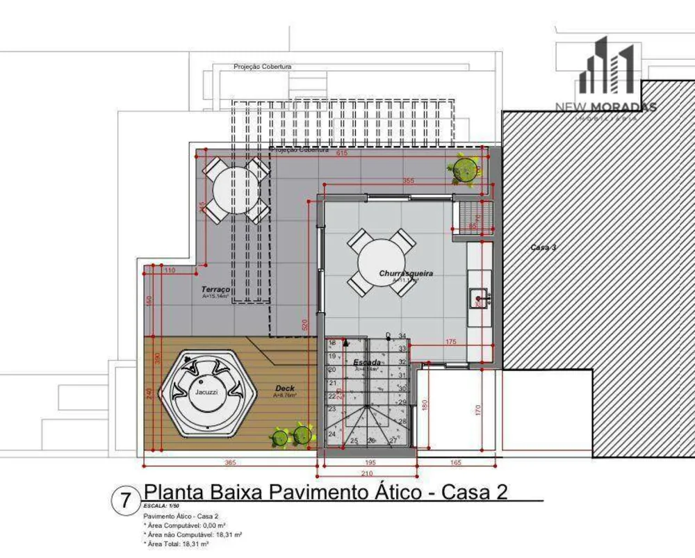 Sobrado, 3 quartos, 119 m² - Foto 6