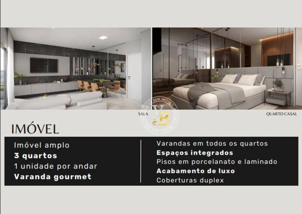 Cobertura, 3 quartos, 140 m² - Foto 2