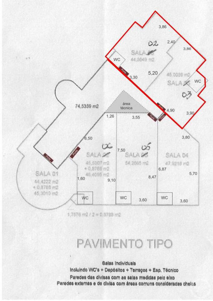 Prédio Inteiro, 91 m² - Foto 2