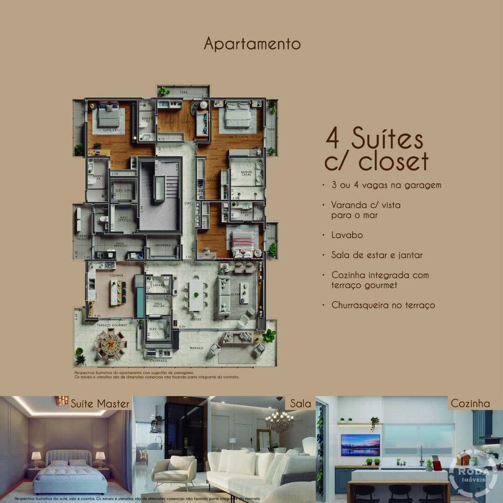 Apartamento, 4 quartos, 295 m² - Foto 14