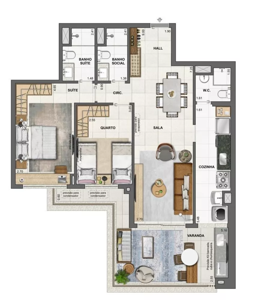 Apartamento, 2 quartos, 95 m² - Foto 31