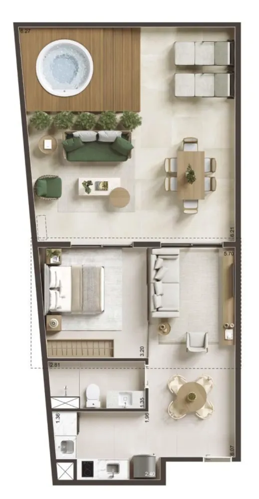 Apartamento, 1 quarto, 36 m² - Foto 24
