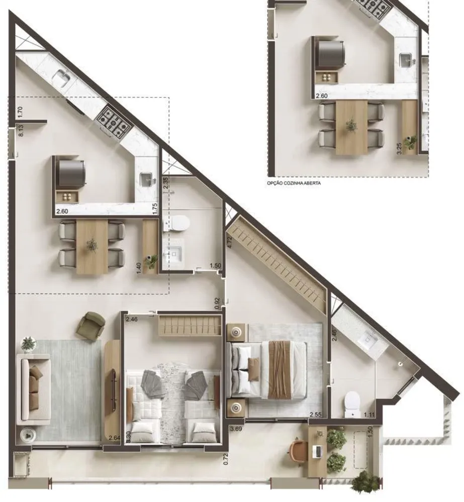 Apartamento, 1 quarto, 36 m² - Foto 15