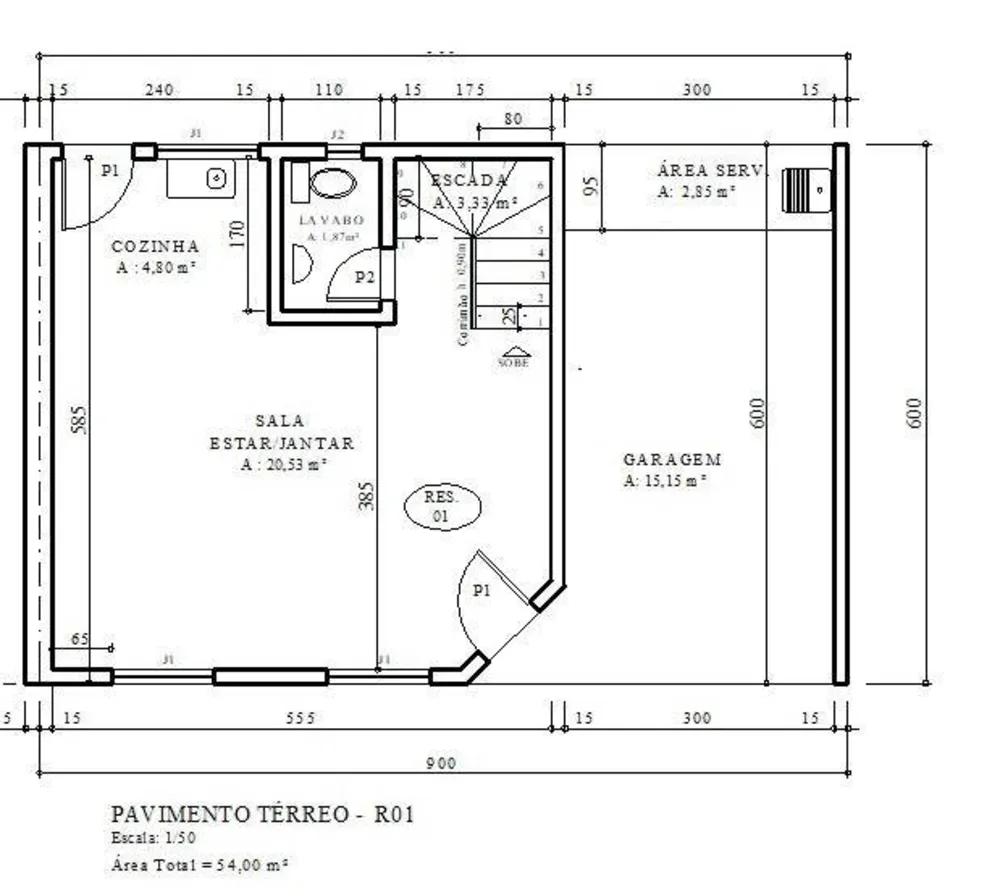 Sobrado, 3 quartos, 108 m² - Foto 11
