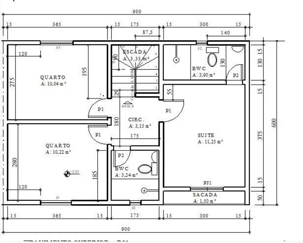 Sobrado, 3 quartos, 108 m² - Foto 12