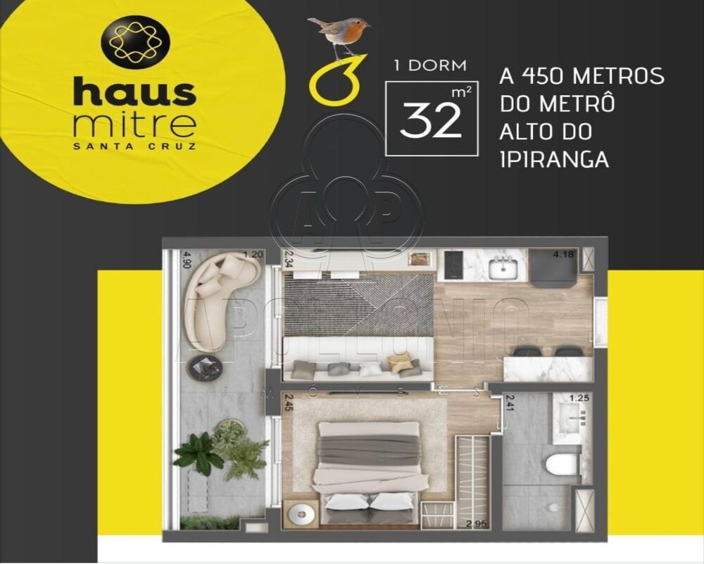 Kitnet-Studio, 27 m² - Foto 10