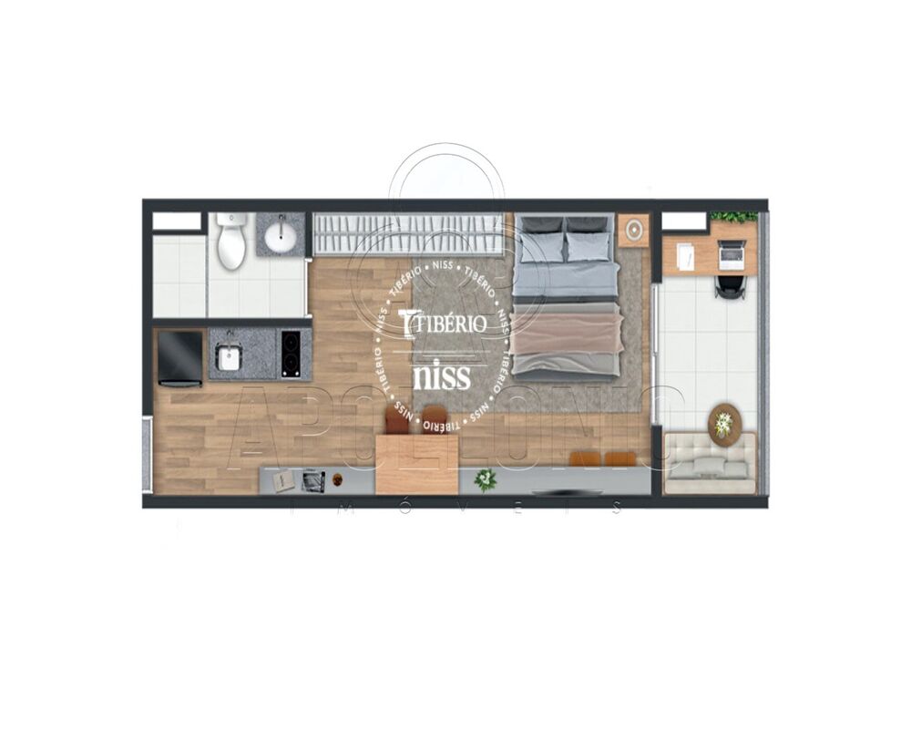 Sala-Conjunto, 30 m² - Foto 6