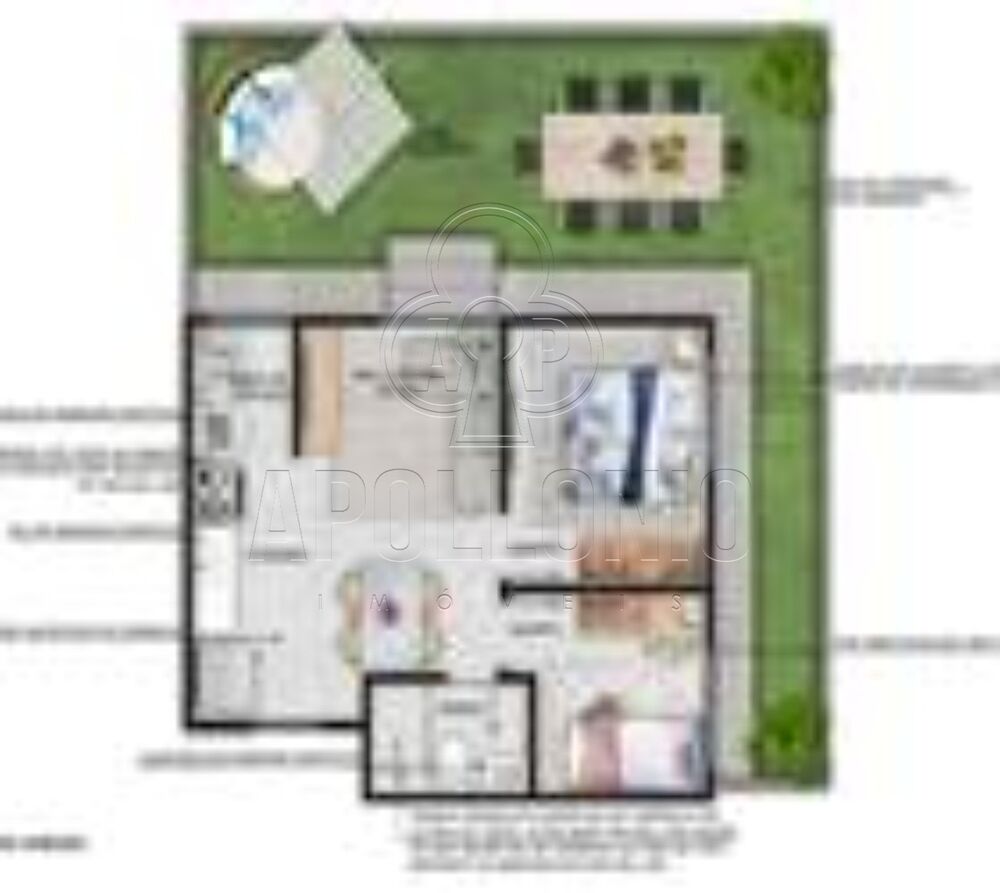 Apartamento, 2 quartos, 34 m² - Foto 7