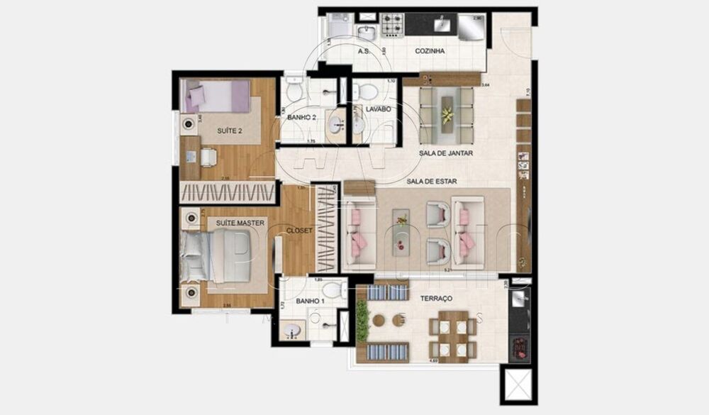 Apartamento, 3 quartos, 86 m² - Foto 8