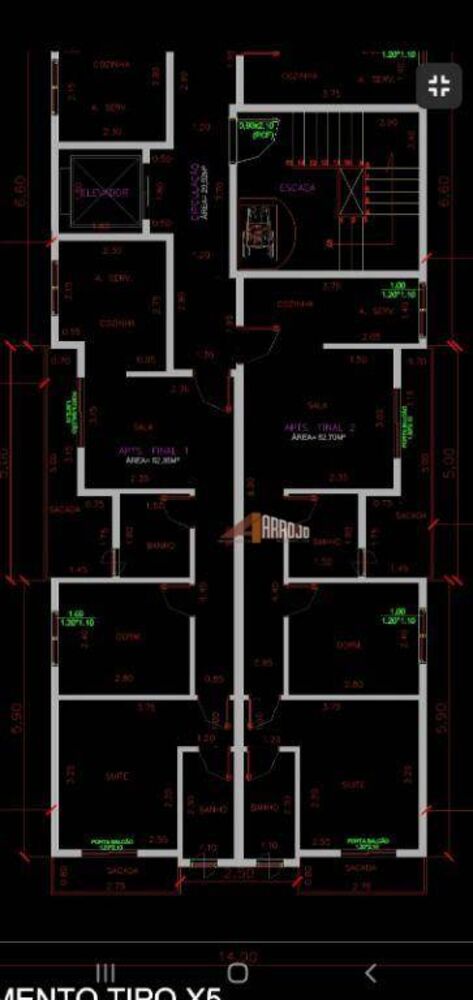 Apartamento, 2 quartos, 50 m² - Foto 5