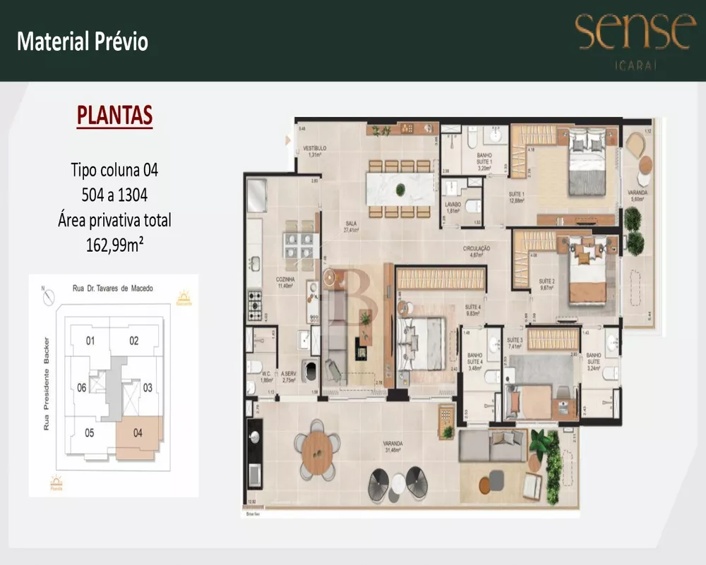 Apartamento, 4 quartos, 178 m² - Foto 13