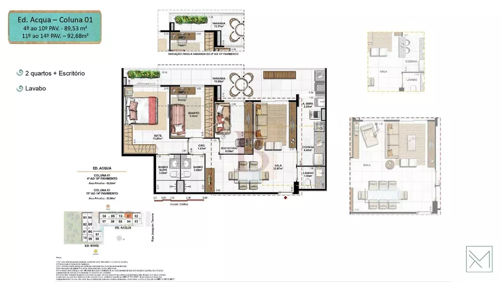 Apartamento, 2 quartos, 72 m² - Foto 21