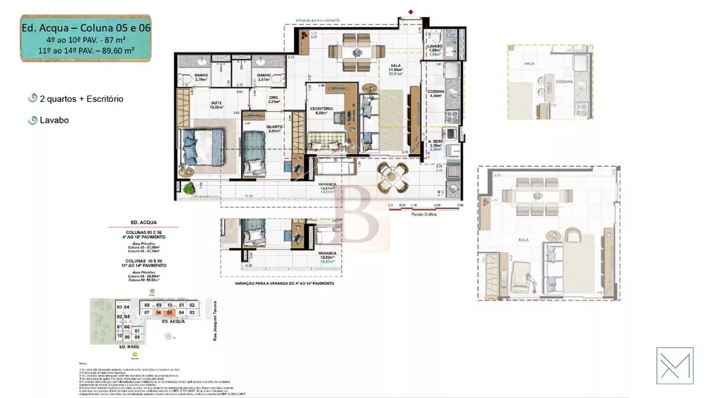 Apartamento, 2 quartos, 72 m² - Foto 18