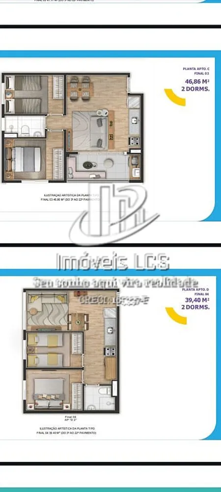 Apartamento, 2 quartos, 35 m² - Foto 5