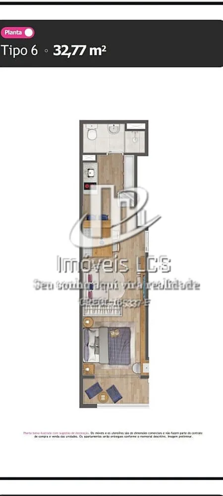 Apartamento, 24 m² - Foto 10