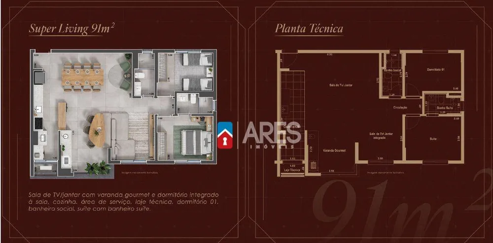 Apartamento, 3 quartos, 91 m² - Foto 10
