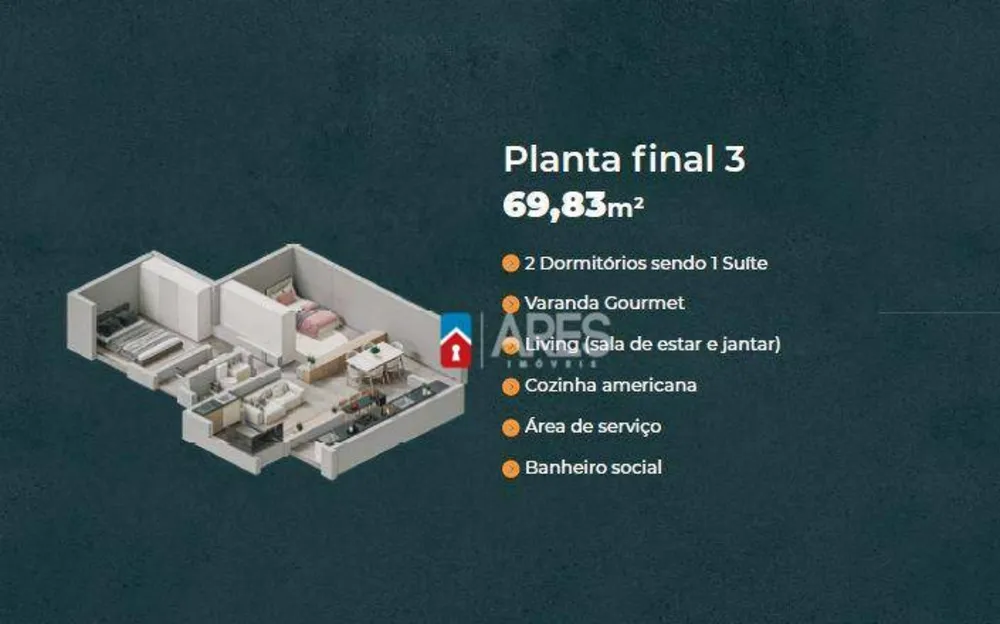Apartamento, 2 quartos, 69 m² - Foto 14