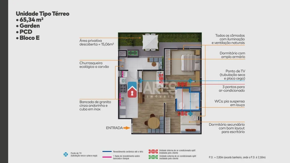 Apartamento, 3 quartos, 82 m² - Foto 1