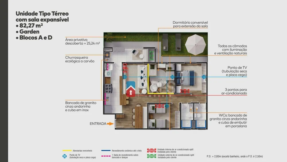Apartamento, 3 quartos, 82 m² - Foto 5