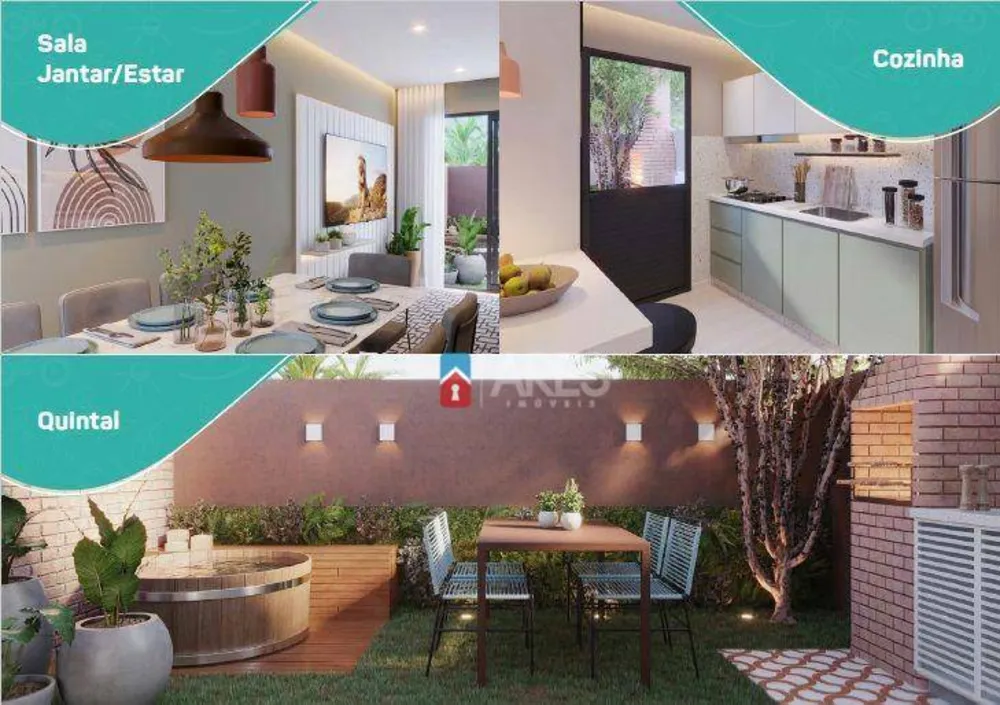 Casa de Condomínio, 2 quartos - Foto 4