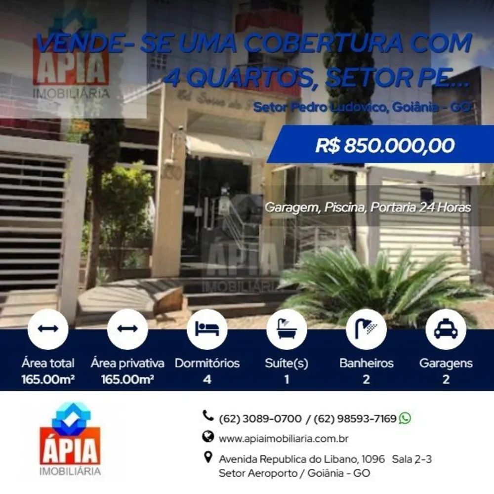 Cobertura, 4 quartos, 165 m² - Foto 2