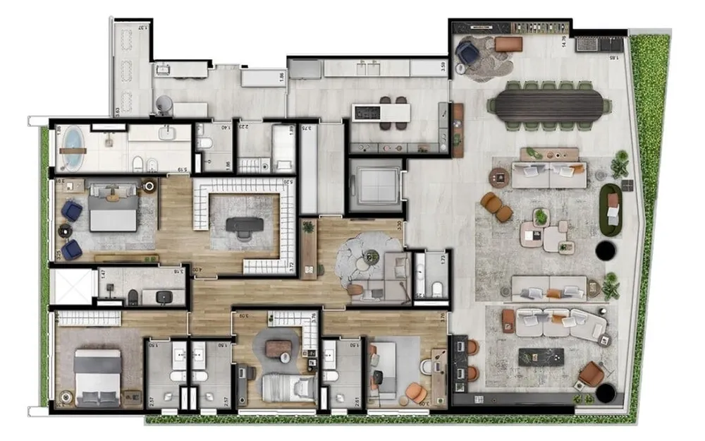 Apartamento, 4 quartos, 322 m² - Foto 5