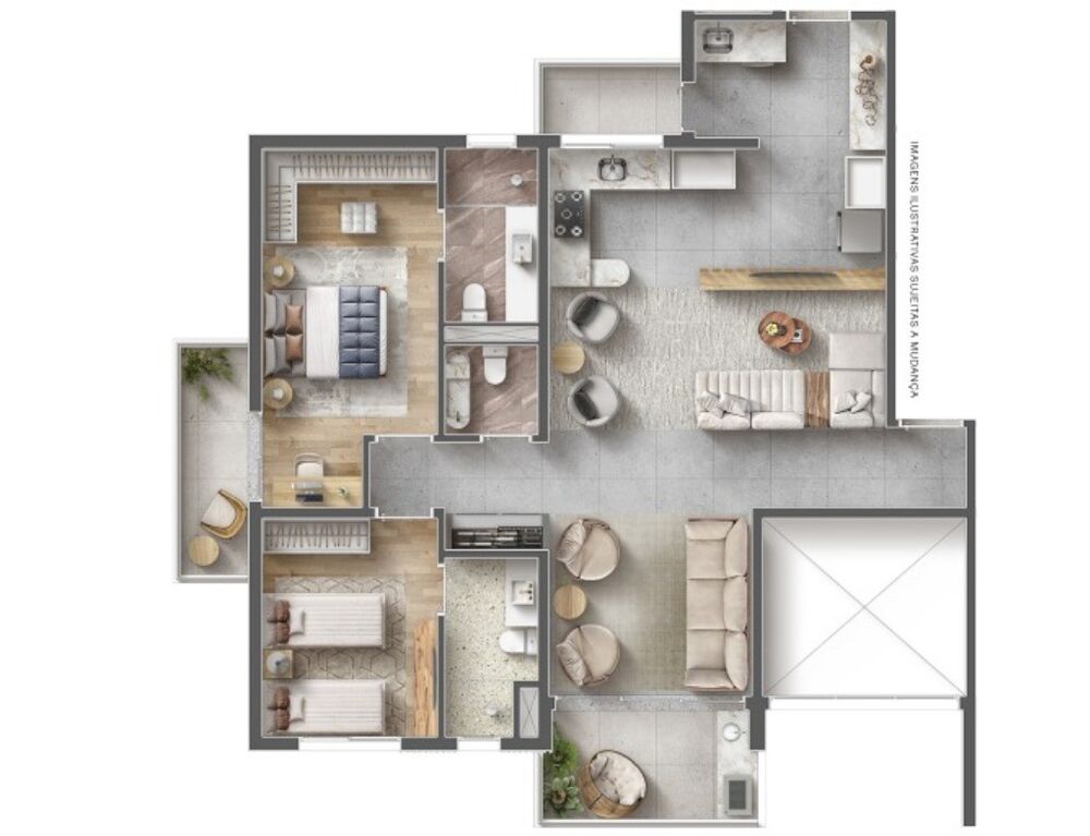 Apartamento, 2 quartos, 117 m² - Foto 11