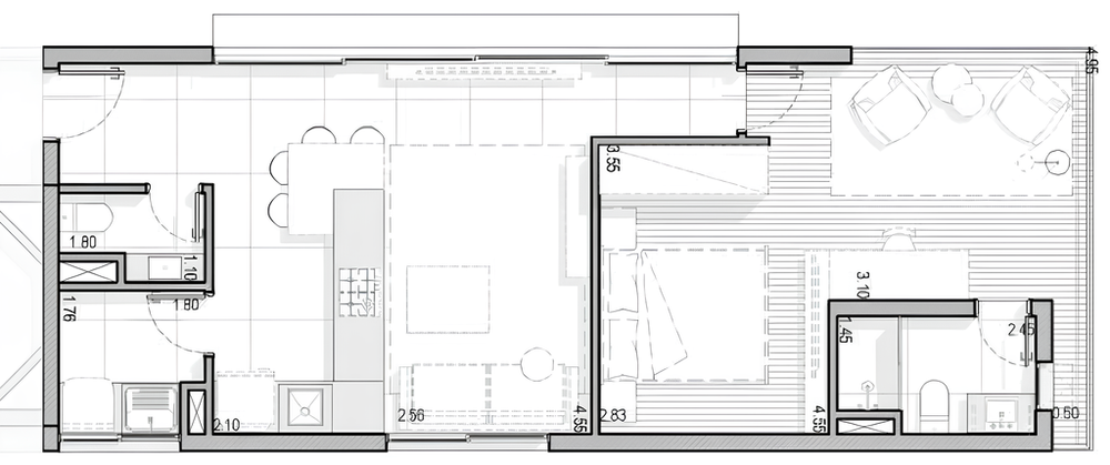 Cobertura, 2 quartos, 121 m² - Foto 1