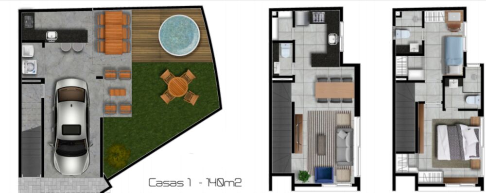 Casa, 2 quartos, 130 m² - Foto 12
