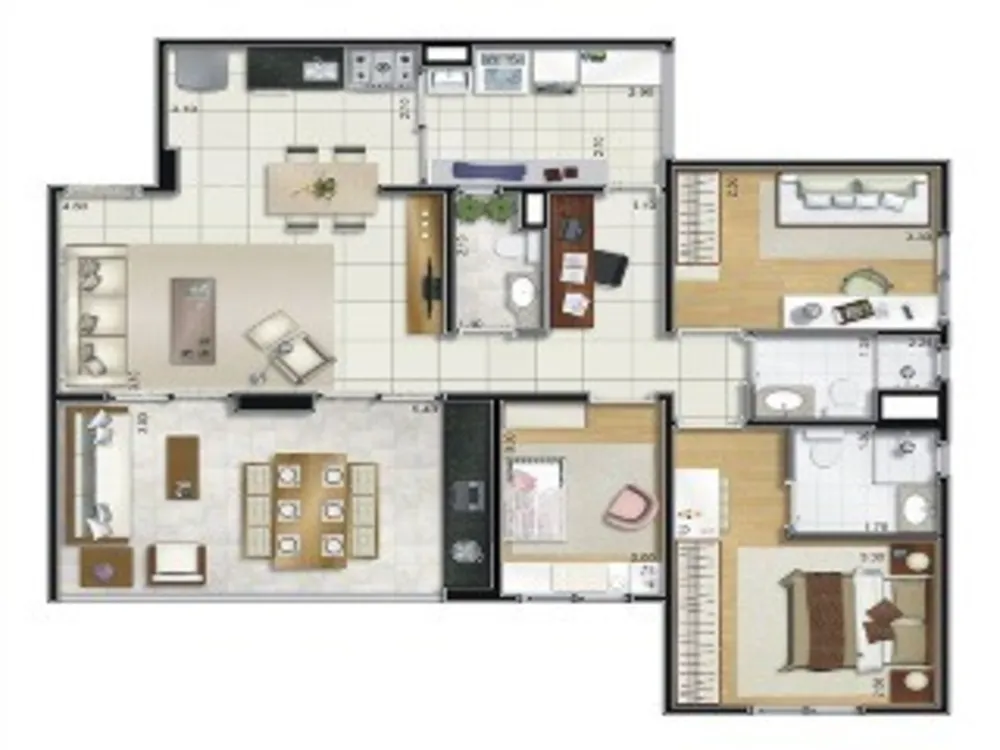 Apartamento, 3 quartos, 95 m² - Foto 11