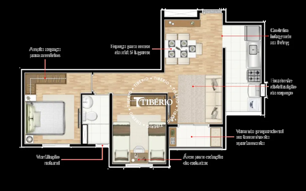 Apartamento, 2 quartos, 48 m² - Foto 11