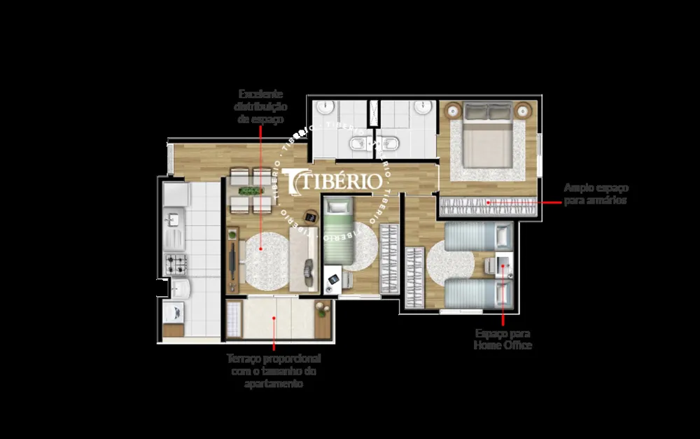 Apartamento, 2 quartos, 47 m² - Foto 11
