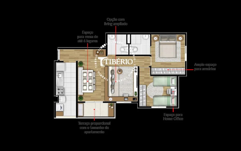 Apartamento, 2 quartos, 47 m² - Foto 12