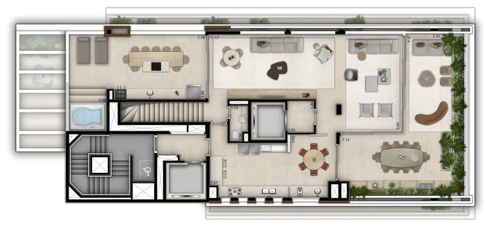 Apartamento, 3 quartos, 238 m² - Foto 12