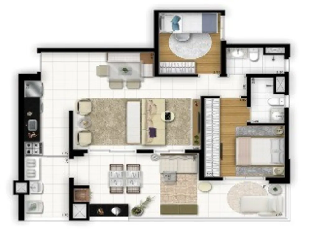 Apartamento, 2 quartos, 86 m² - Foto 4