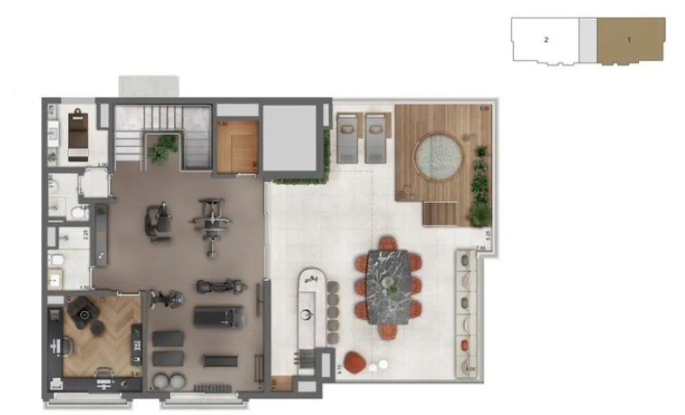 Apartamento, 3 quartos, 165 m² - Foto 12
