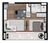 Apartamento, 1 quarto, 42 m² - Foto 4