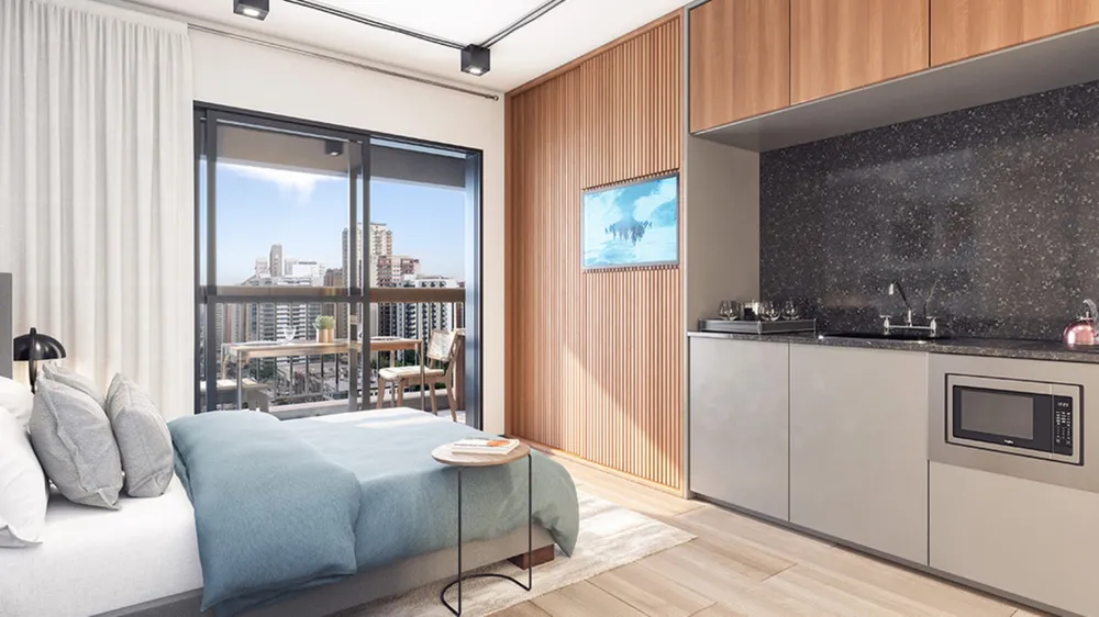 Kitnet-Studio, 28 m² - Foto 3