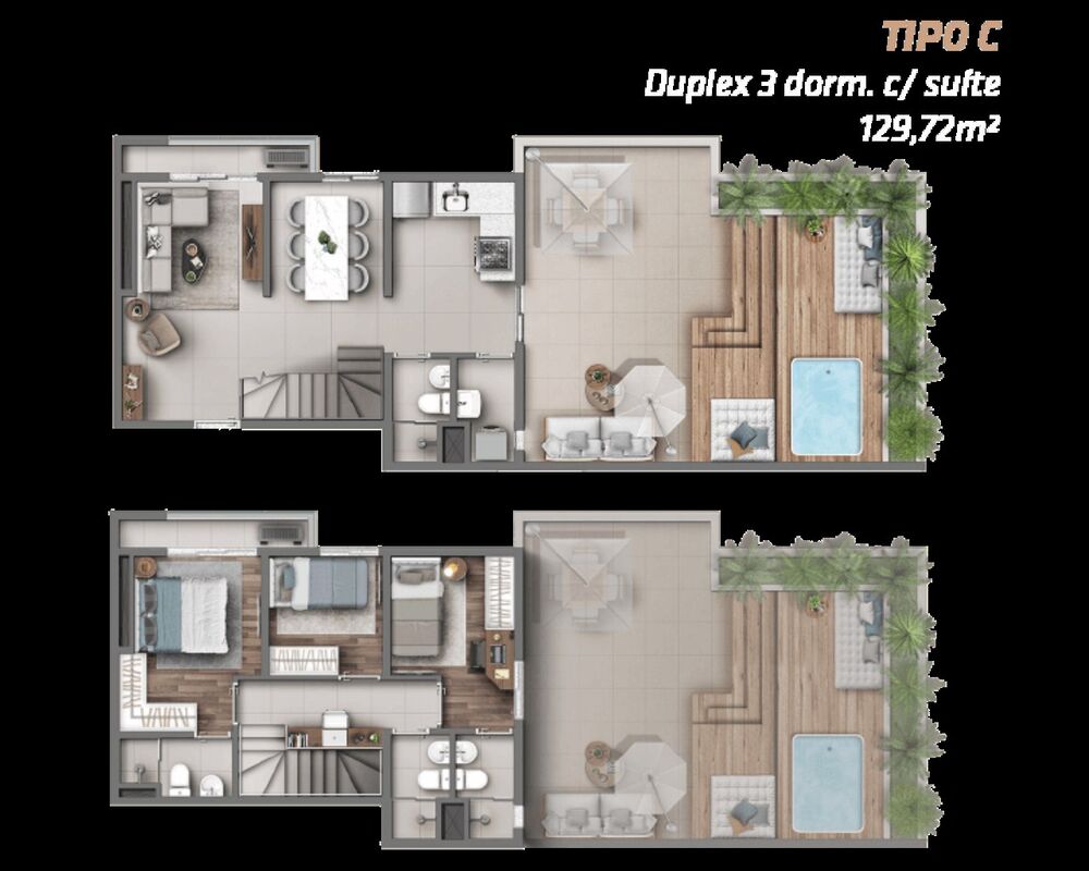 Apartamento, 2 quartos, 43 m² - Foto 4