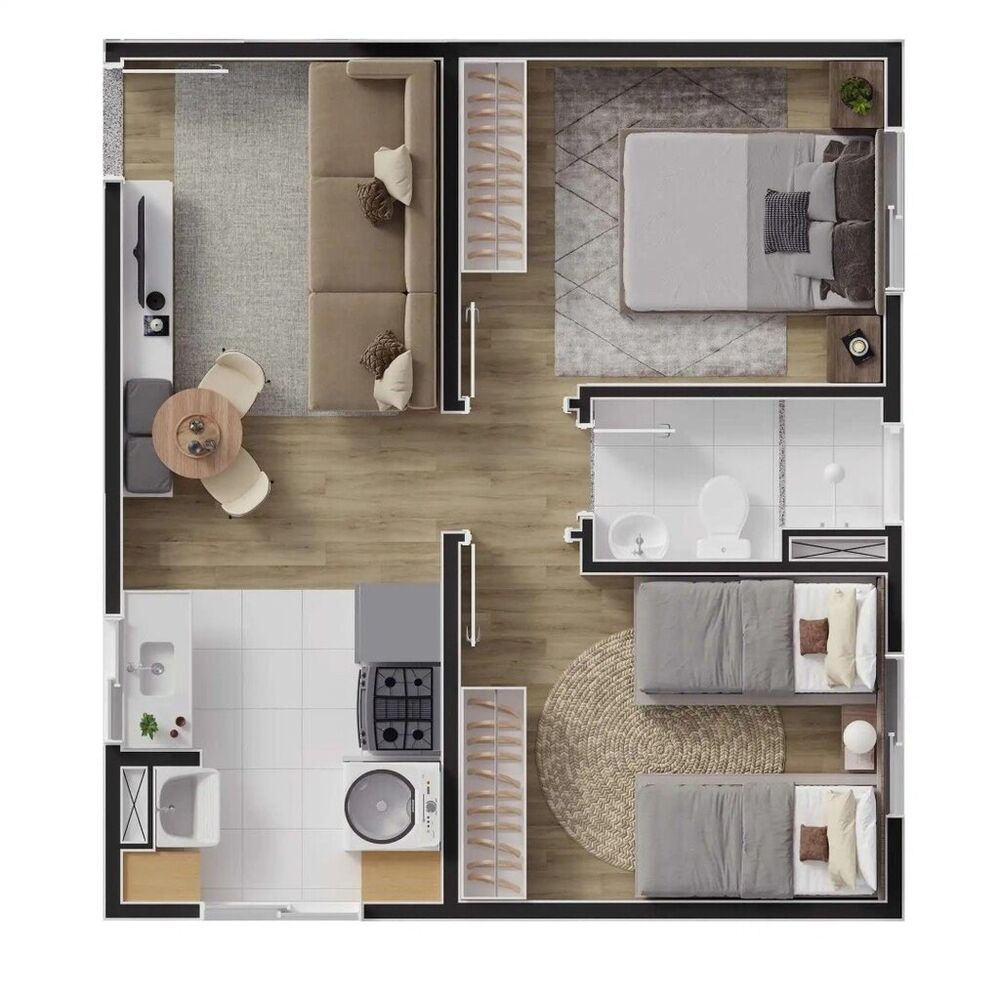 Apartamento, 2 quartos, 41 m² - Foto 22