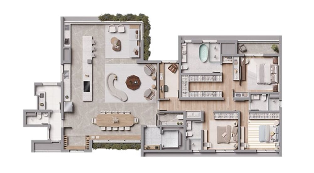 Apartamento, 4 quartos, 277 m² - Foto 9