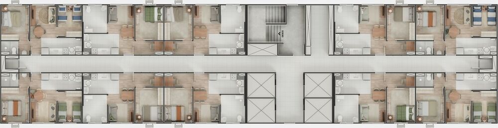 Apartamento, 2 quartos, 36 m² - Foto 3