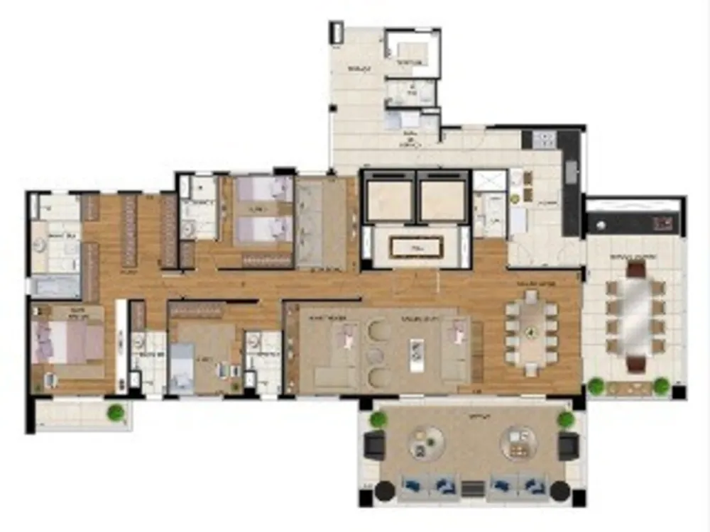 Apartamento, 4 quartos, 260 m² - Foto 11