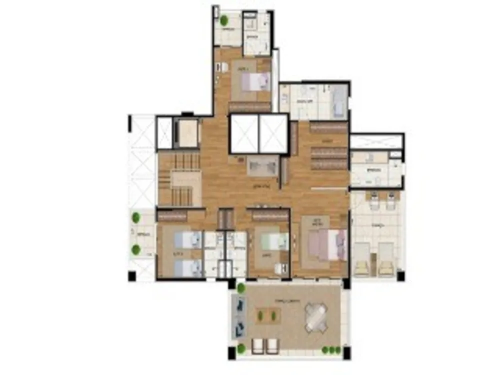 Apartamento, 4 quartos, 260 m² - Foto 6