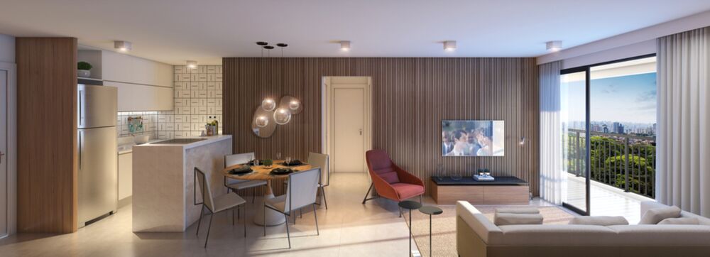Apartamento, 1 quarto, 33 m² - Foto 3